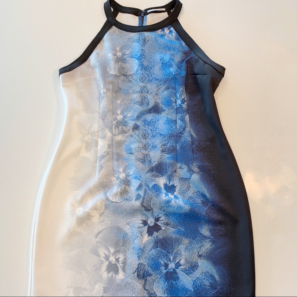 Stunning Tahari scuba dress worn ONCE to grad. 16